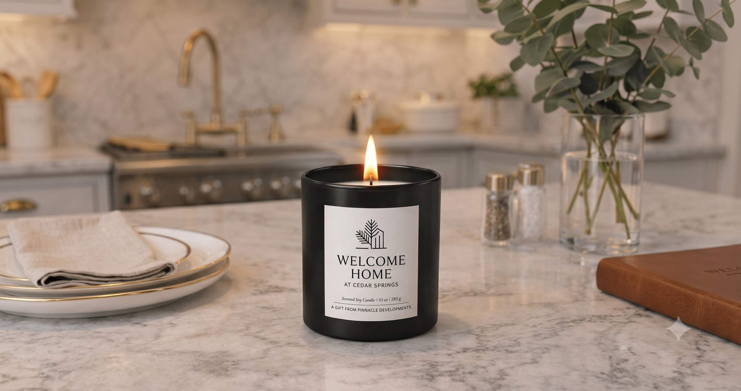 Realtor Closing Gift Candles: Bulk & Branded for Clients