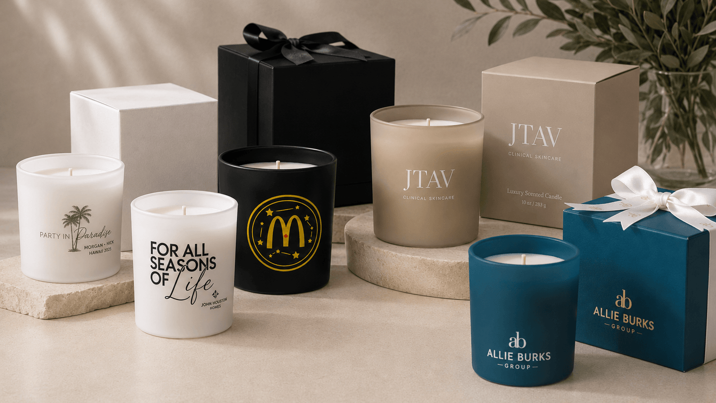 Custom Candles for Corporate Gifts: 2026 Buyer's Guide
