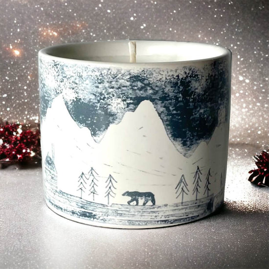 Black Bear Premium Candle