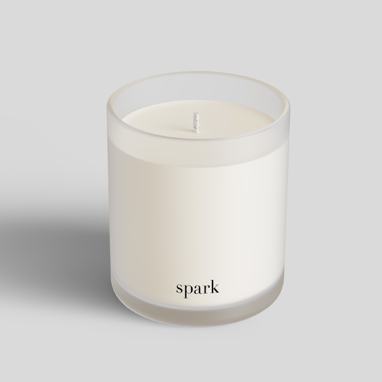 10oz Frosted Clear Glass Candle - Custom Logo/Design Imprint & Fragrance Options