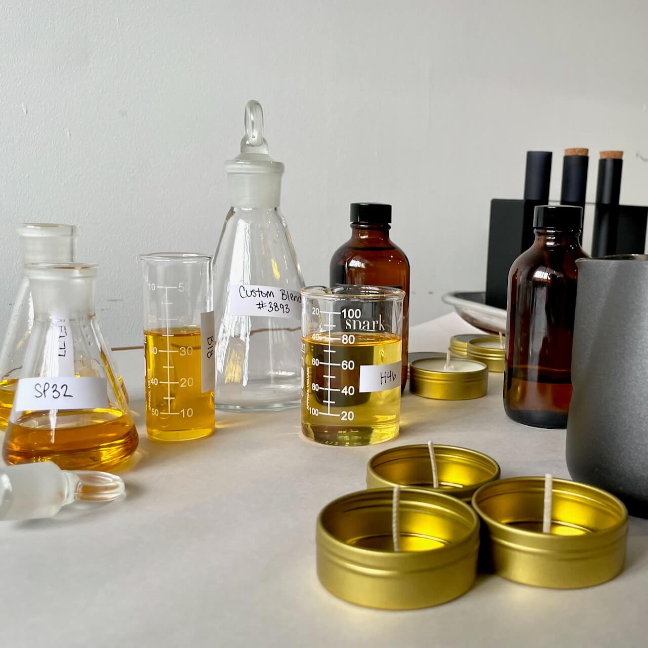 Custom Scent Blends for Private Label Candle Collections – Spark Candles