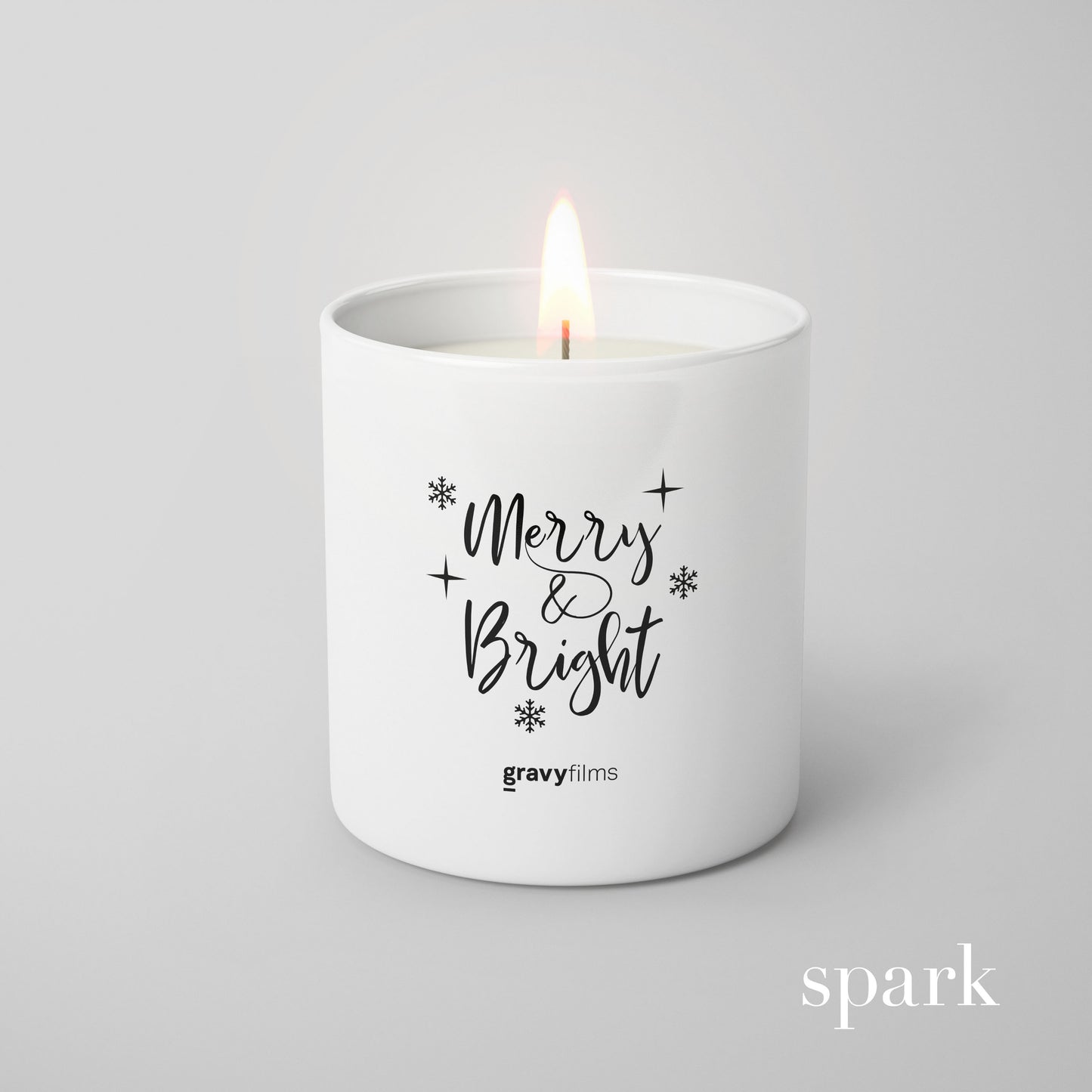 Order Online: 100+ Custom 10oz Matte White Glass Candles + Logo / Design Imprint + Gift Box
