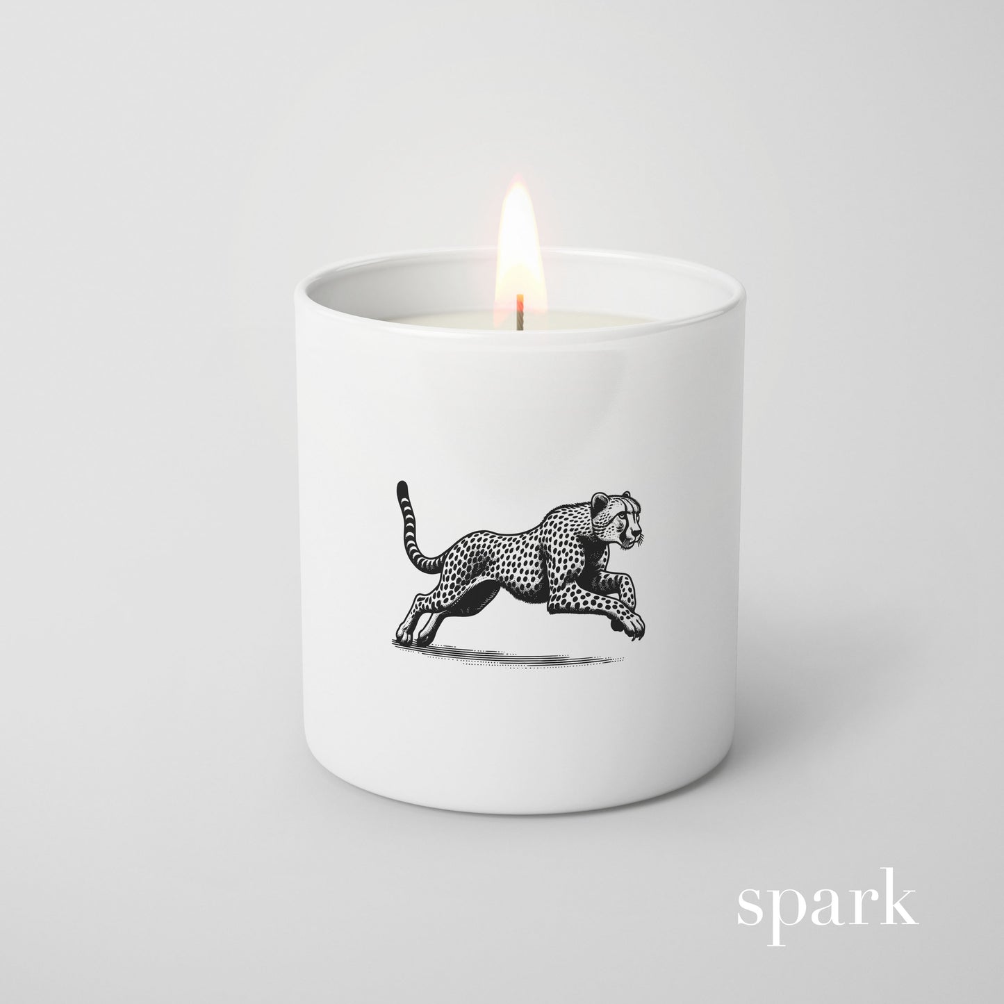 Order Online: 100+ Custom 10oz Matte White Glass Candles + Logo / Design Imprint + Gift Box