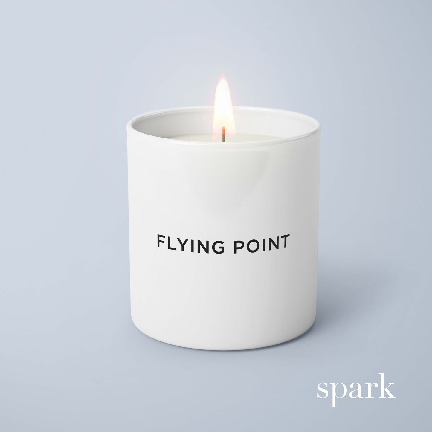 Order Online: 100+ Custom 6oz Matte White Glass Candles + Logo / Design Imprint + Gift Box