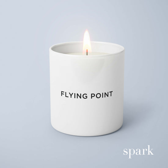 Order Online: 100+ Custom 6oz Matte White Glass Candles + Logo / Design Imprint + Gift Box