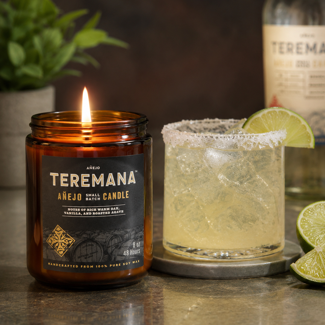 Custom Branded Wine, Liquor and Spirits Inspired Fragrance and Candle Collection