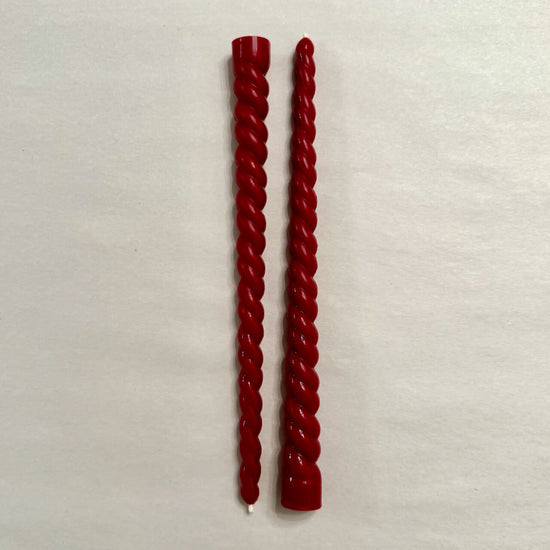 Spark Decor Natural Beeswax Taper Candles