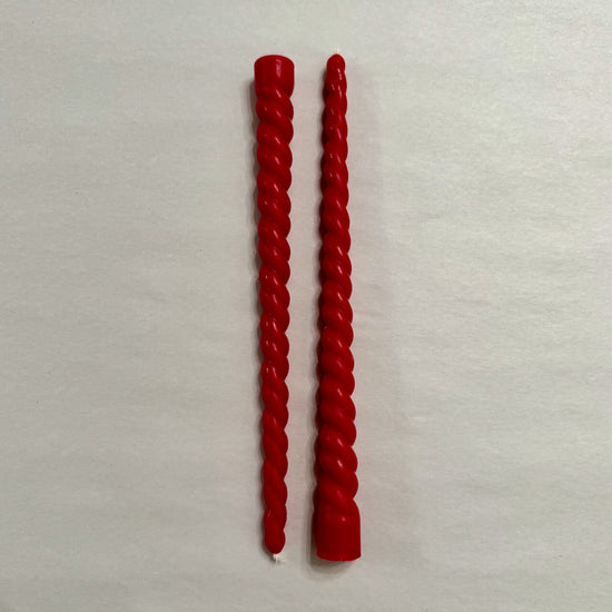 Spark Decor Natural Beeswax Taper Candles