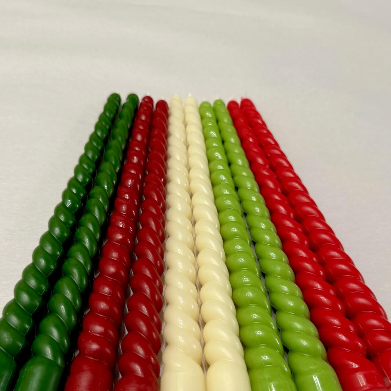Spark Decor Natural Beeswax Taper Candles